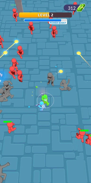 合并侦察兵射击幸存者