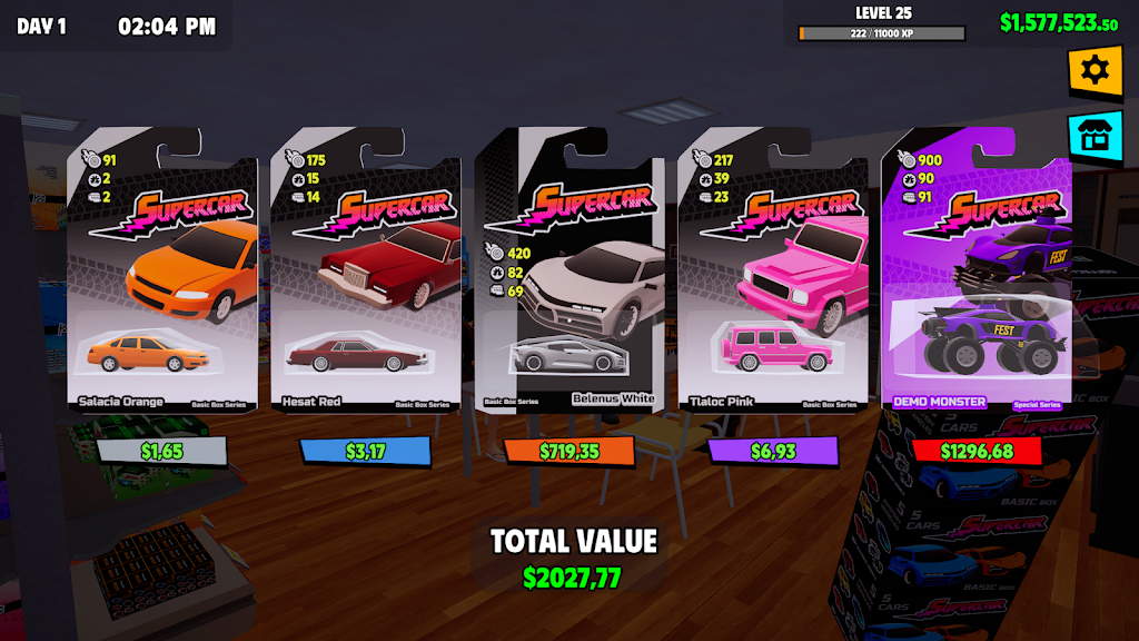 超级跑车收藏模拟器(辅助菜单) 超级跑车收藏模拟器(辅助菜单)