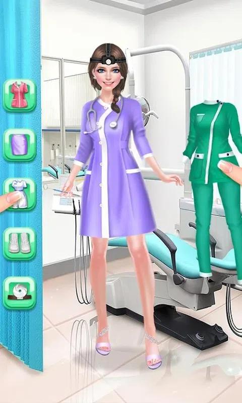 我的梦想工作:牙医女孩 我的梦想工作:牙医女孩