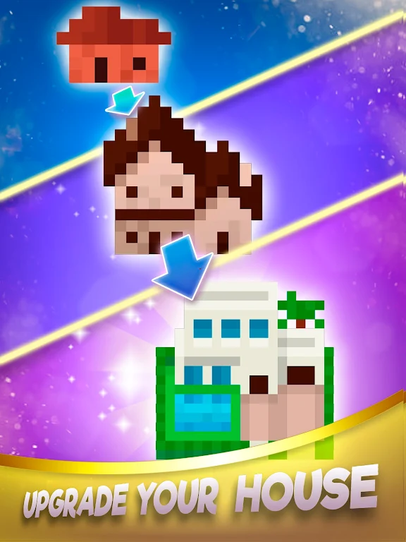 合并房屋:像素城市 合并房屋:像素城市