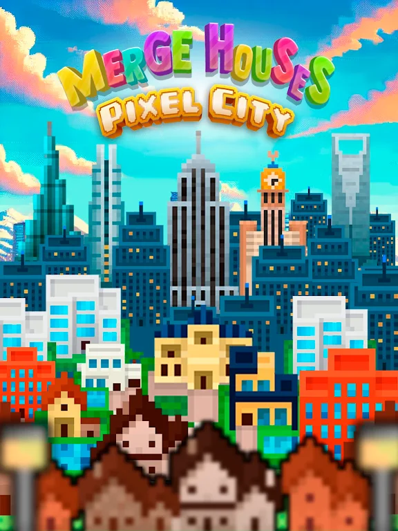 合并房屋:像素城市 合并房屋:像素城市