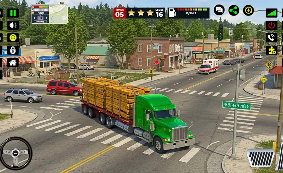 真实卡车驾驶模拟器 真实卡车驾驶模拟器