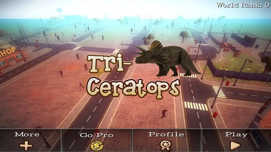 三角龙3D恐龙 三角龙3D恐龙