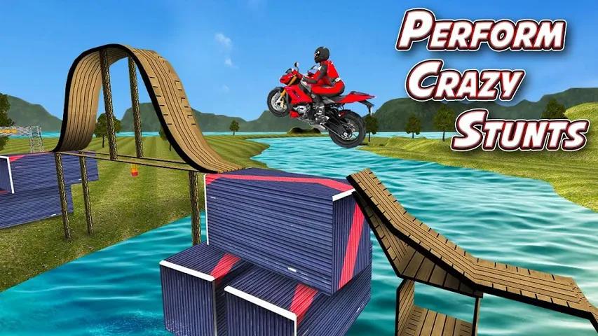 重型自行车过河冒险 重型自行车过河冒险