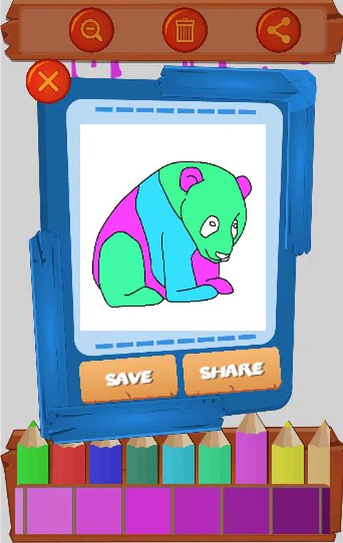 熊猫上色 熊猫上色