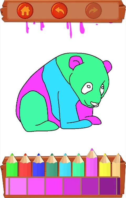 熊猫上色 熊猫上色