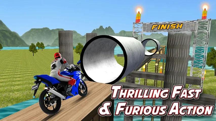 重型自行车过河冒险 重型自行车过河冒险