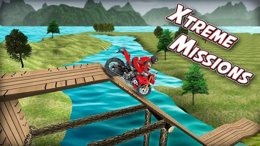 重型自行车过河冒险 重型自行车过河冒险