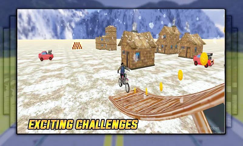 疯狂赛车:棘手的自行车特技 疯狂赛车:棘手的自行车特技