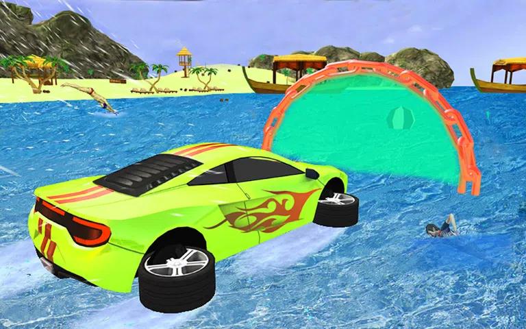 漂浮的汽车冒险-水冲浪特技种族 漂浮的汽车冒险-水冲浪特技种族