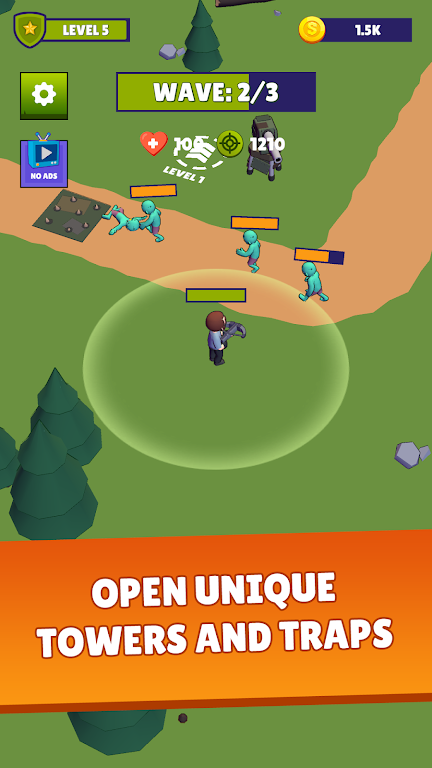 僵尸滚出去!塔防 僵尸滚出去!塔防