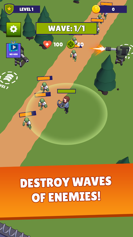 僵尸滚出去!塔防 僵尸滚出去!塔防