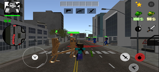 木棍人大战工匠 木棍人大战工匠