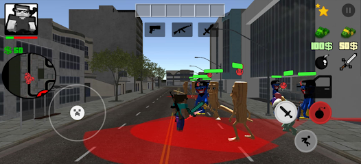 木棍人大战工匠 木棍人大战工匠