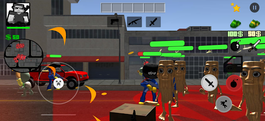 木棍人大战工匠 木棍人大战工匠