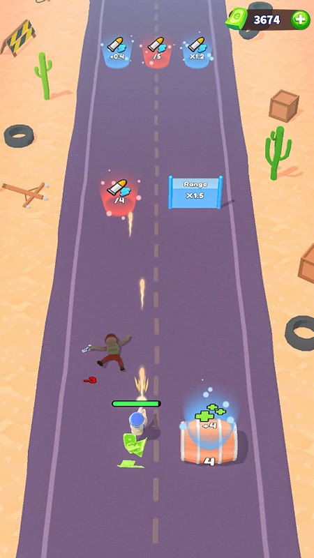 射击跑枪生存