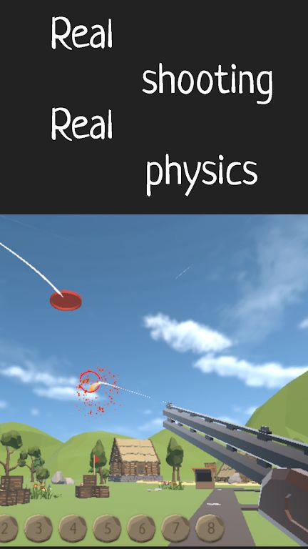 双向飞碟射击 双向飞碟射击