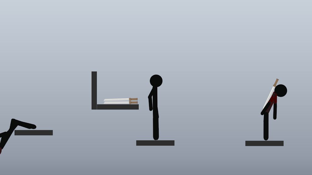 火柴人扔剑