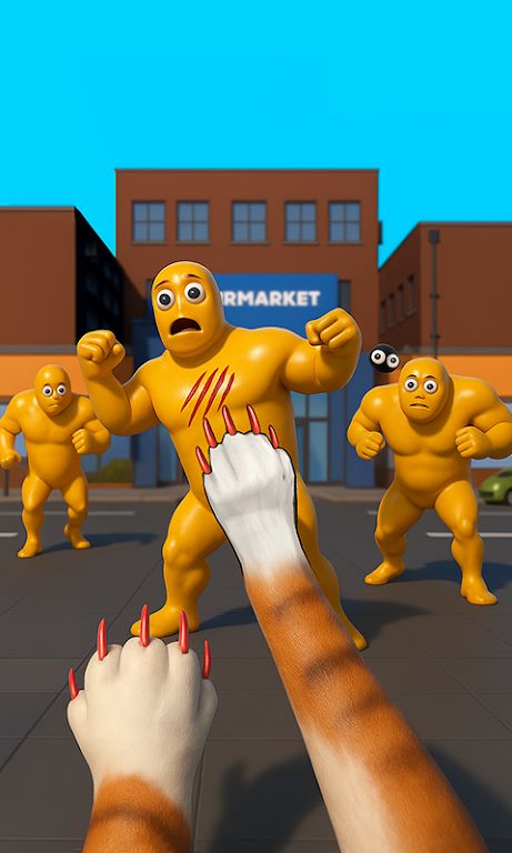 猫爪攻击 猫爪攻击