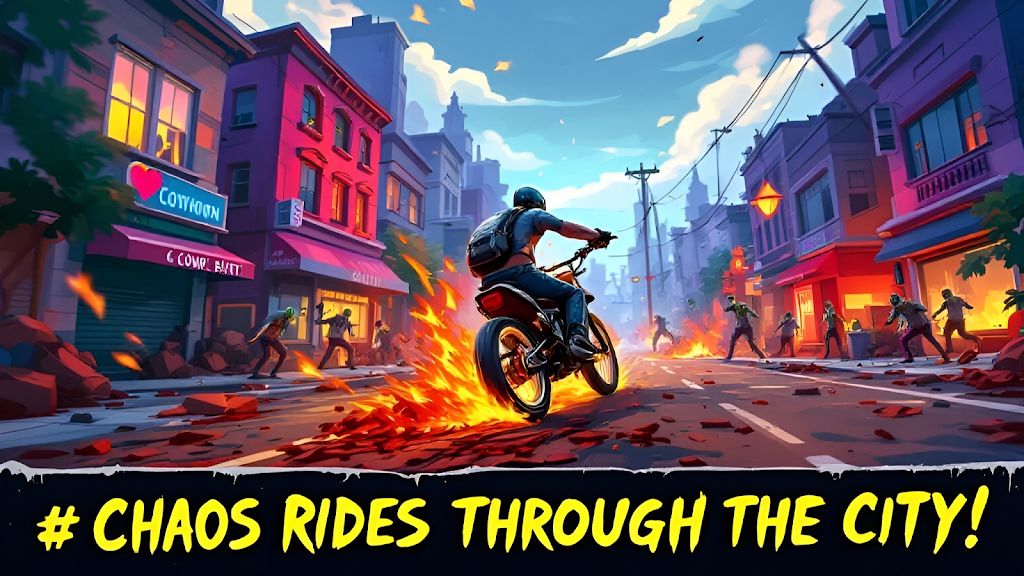 僵尸自行车逃生 僵尸自行车逃生