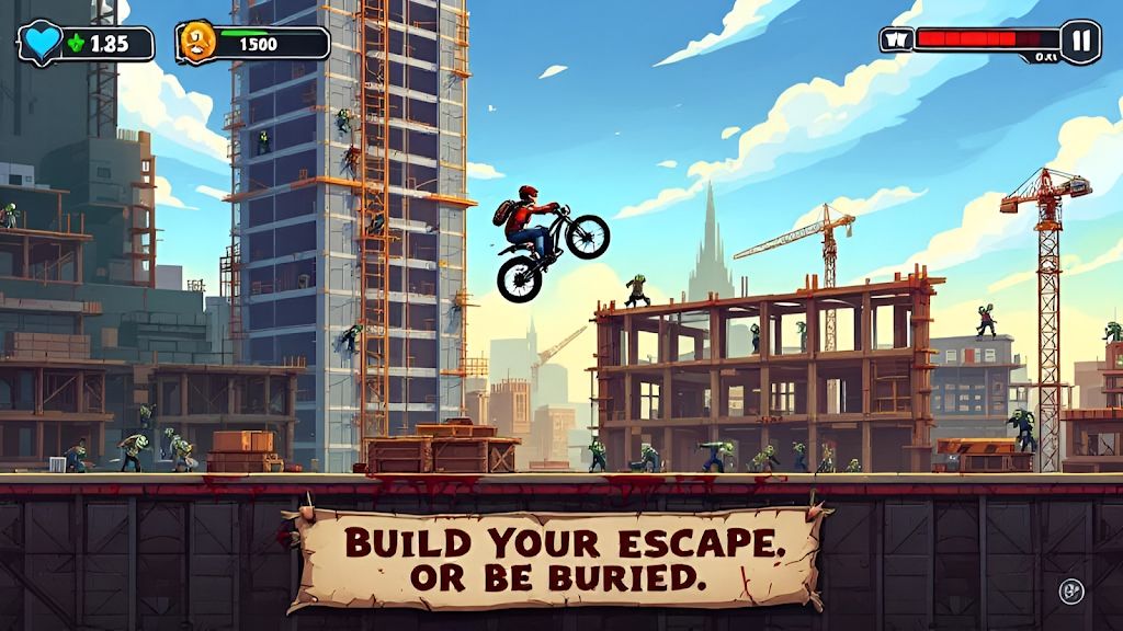 僵尸自行车逃生 僵尸自行车逃生