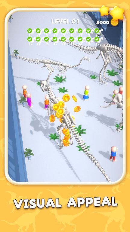 挖掘化石 挖掘化石