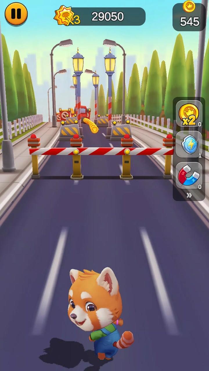 奔跑的宠物猫