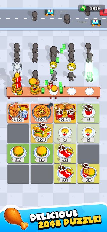汉堡2048