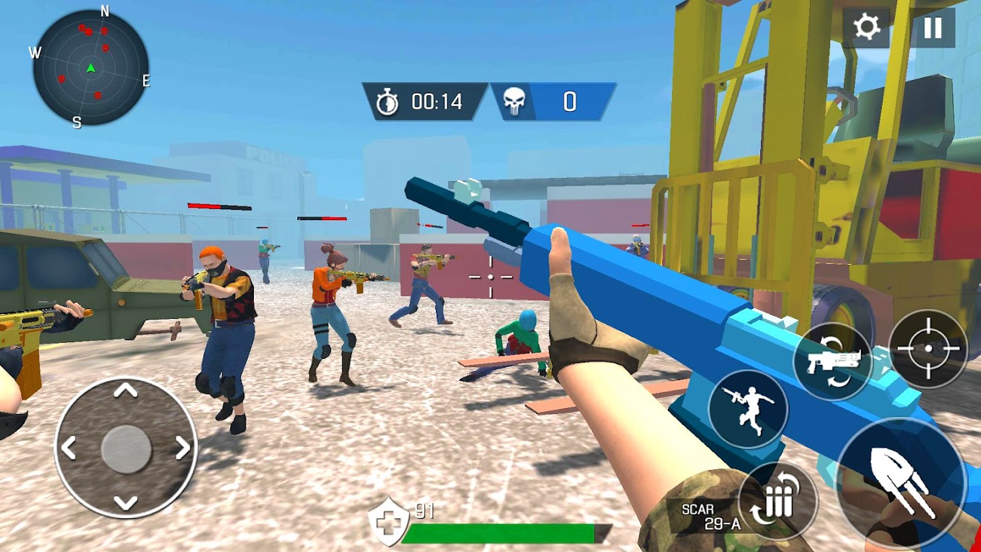 玩具枪射击者小队