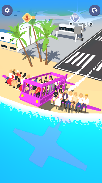 空中巴士登陆3D