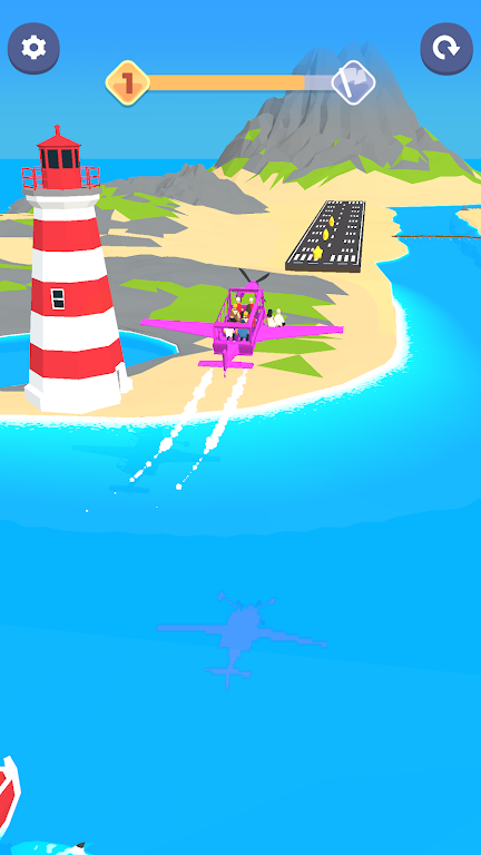 空中巴士登陆3D