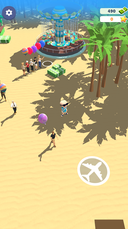 空中巴士登陆3D