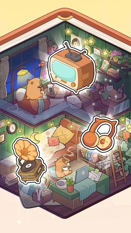 DIY贴纸：温馨小屋