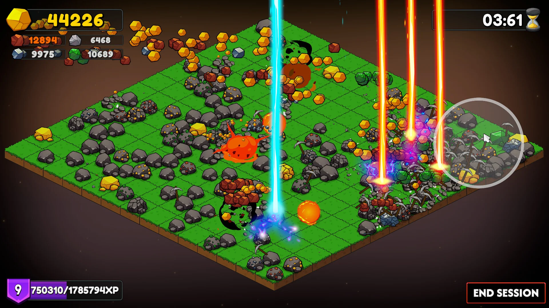 持续挖掘(辅助菜单) 持续挖掘(辅助菜单)