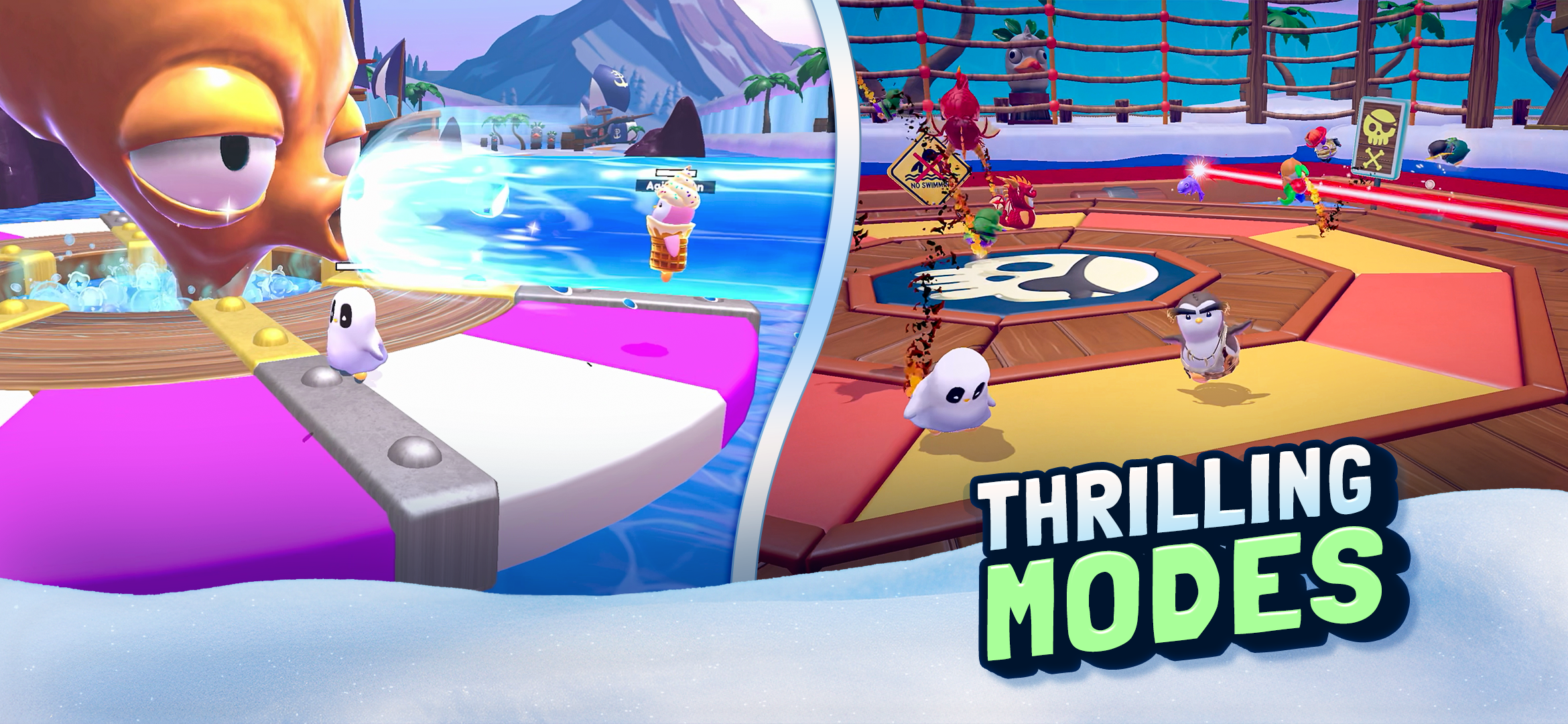 浪漫滑雪:萌趣吃鸡 浪漫滑雪:萌趣吃鸡