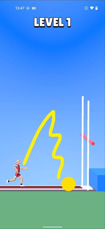 画杆跳高