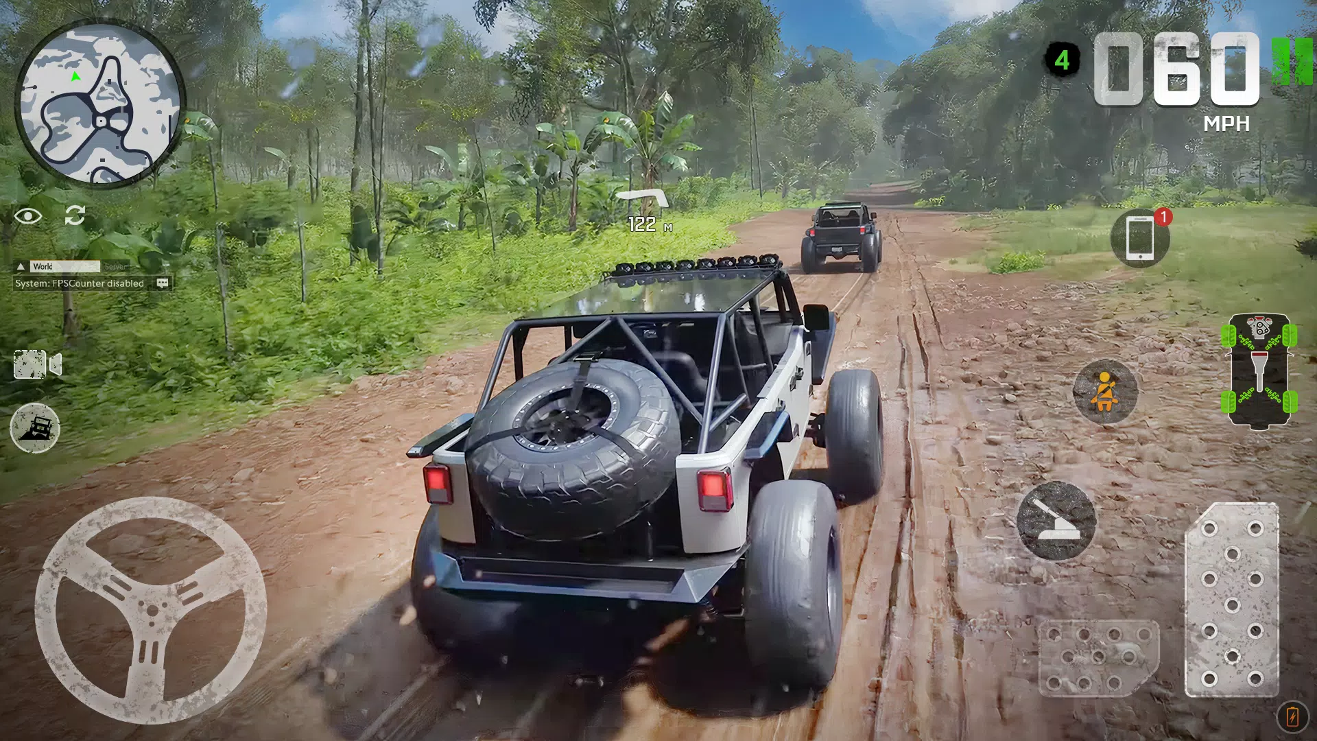 越野SUV吉普4x4驾驶