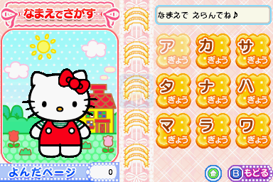 HELLOKITTY的化装派对SANRIO角色图鉴DS（日版）