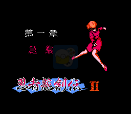 忍者龙剑传2暗黑邪神剑（日版）