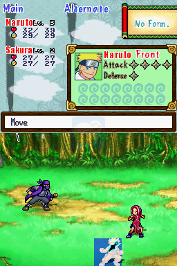 火影忍者RPG3灵兽对木叶小队（美版）