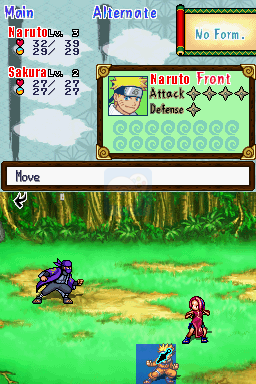 火影忍者RPG3灵兽对木叶小队（美版）